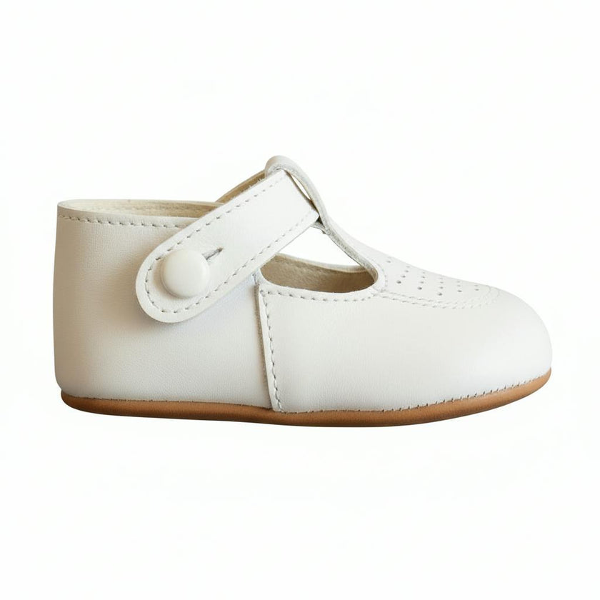 Bailey Pre-Walker Baby Shoes - White