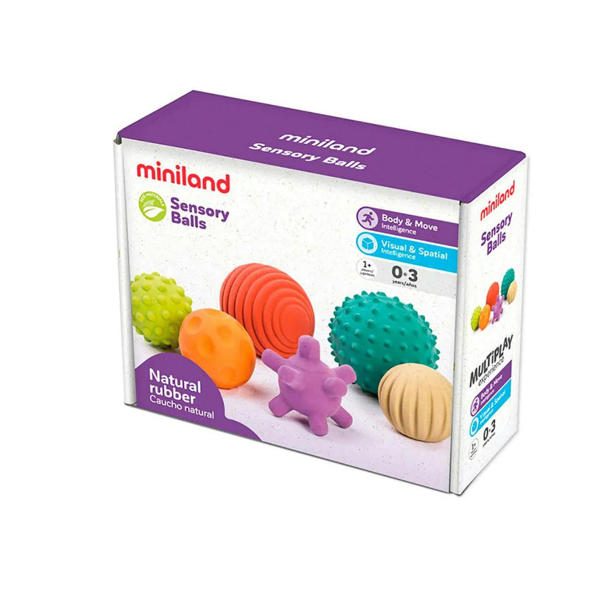 ECO Sensory Balls - 6 Piece Set