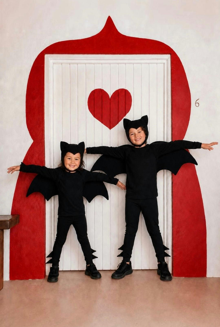 Black Bat Halloween Costume