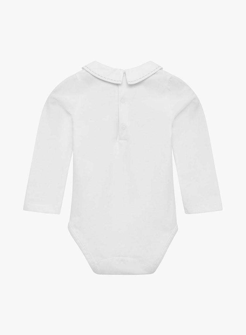 Baby Long Sleeved Monty Train Bodysuit