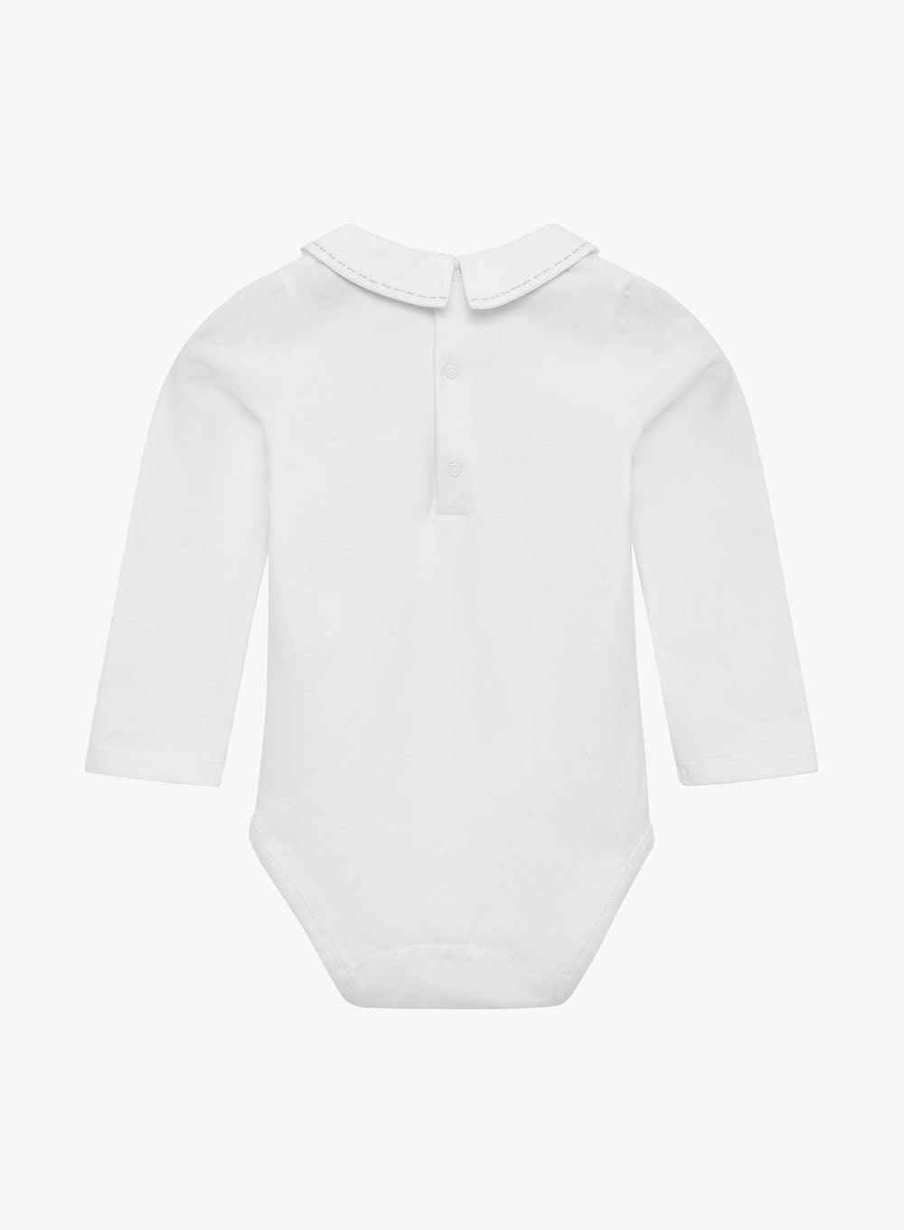Baby Long Sleeved Monty Train Bodysuit