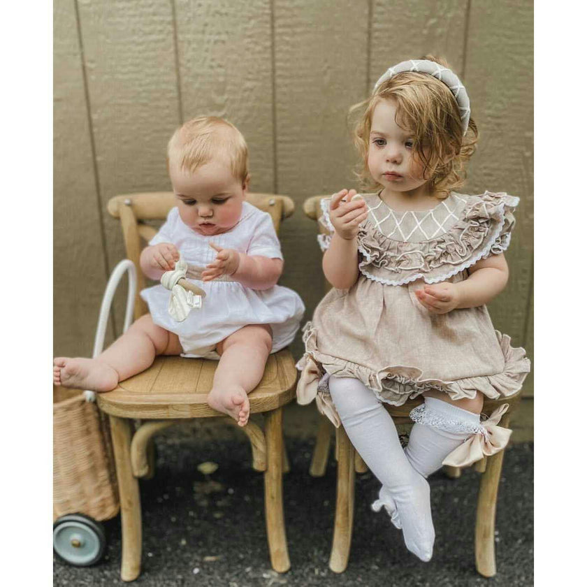 Ashlyn Linen Top and Shorts Set