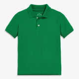 Kids short sleeve pique polo