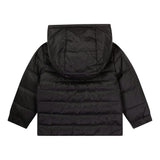 Red & Black Reversible Hooded Puffer Jacket