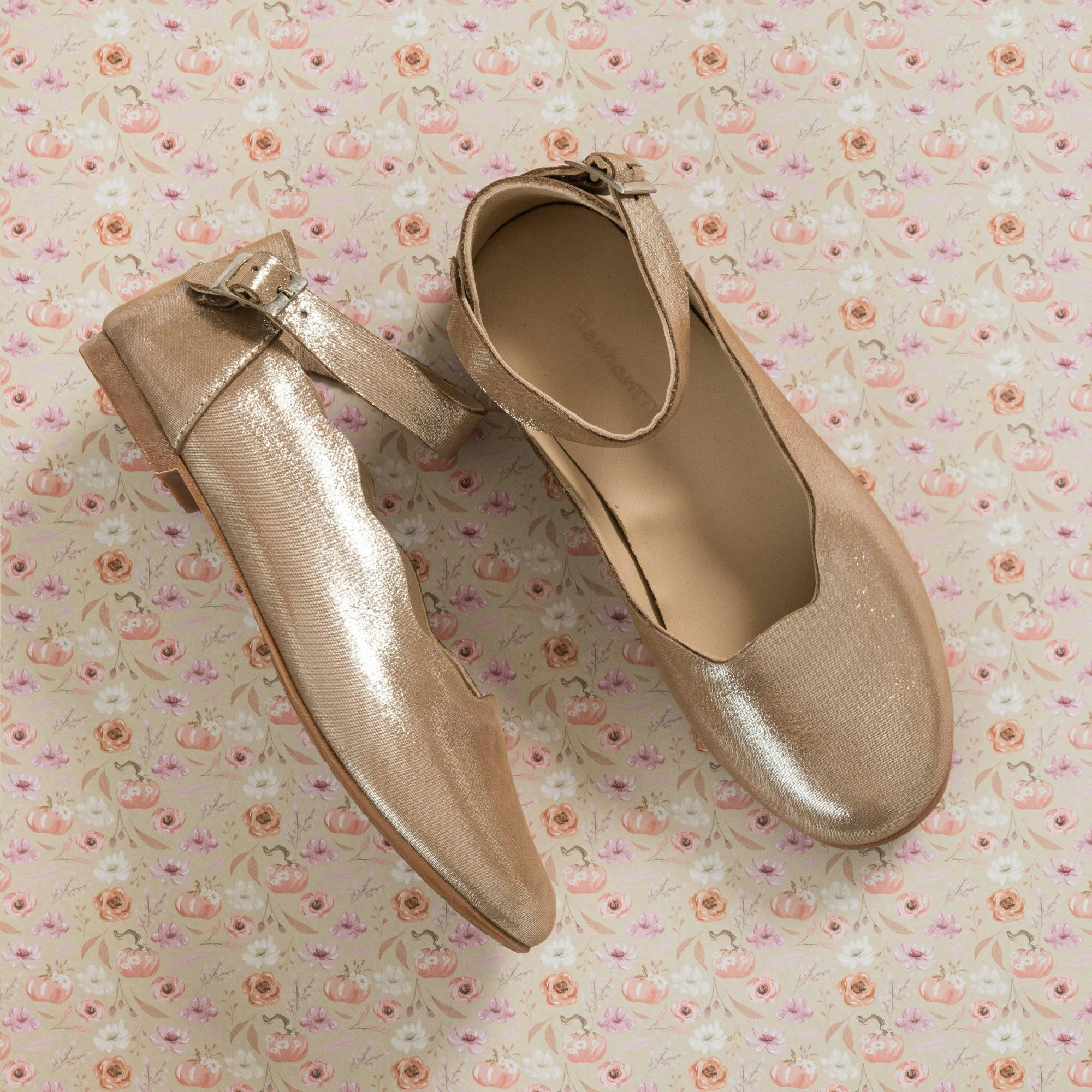 Ondina Ballet Flat | Blush Leather