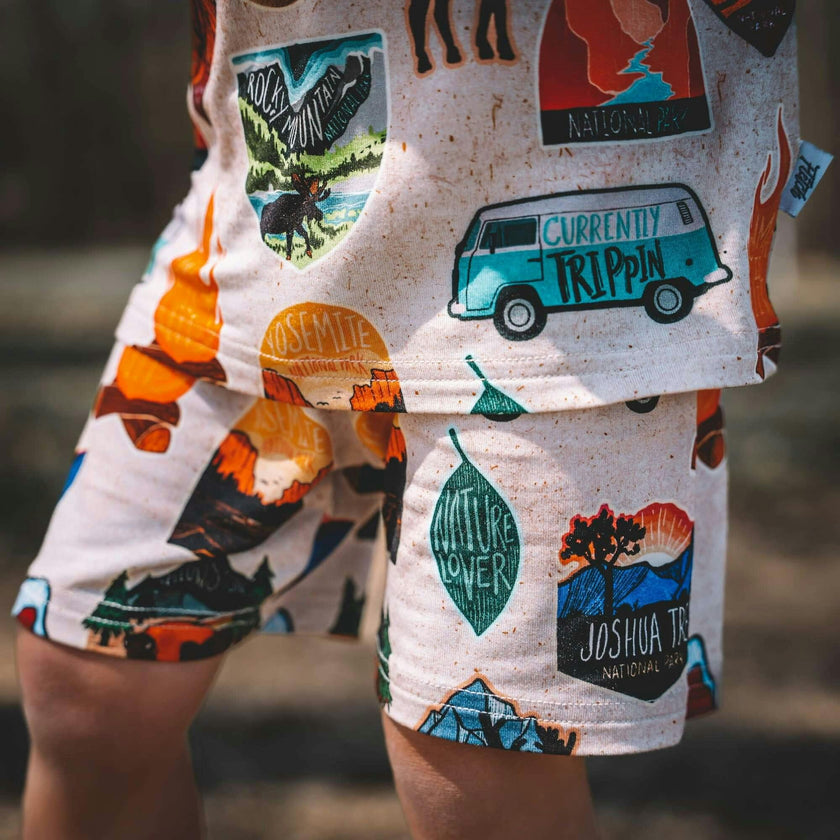Tiny Traveler 2 Piece Shorts Set
