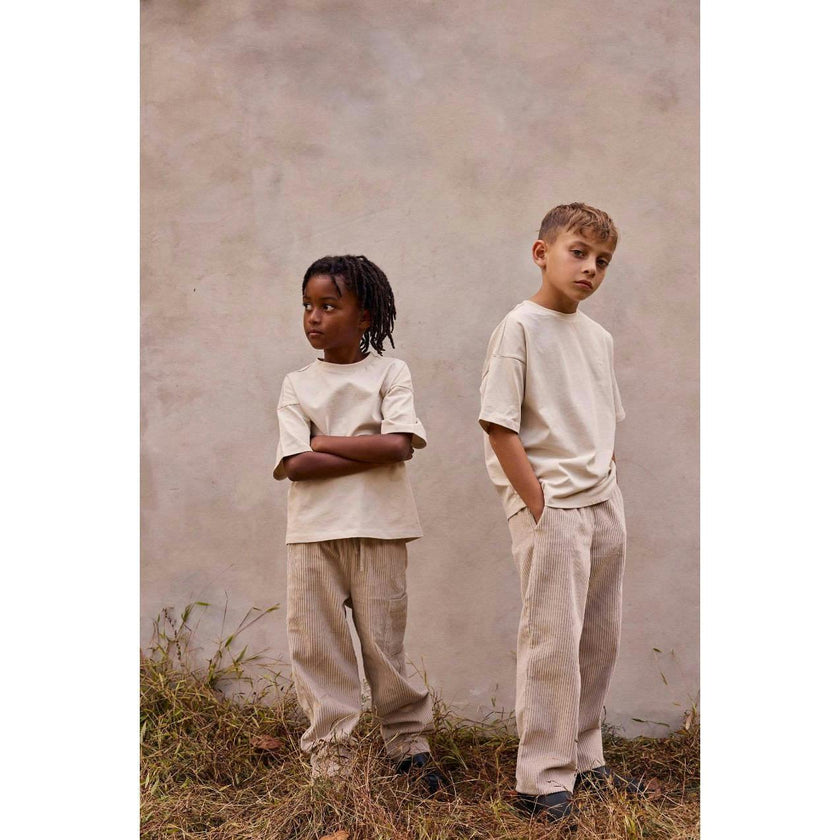 Organic Cotton Corduroy Straight Leg Cargo