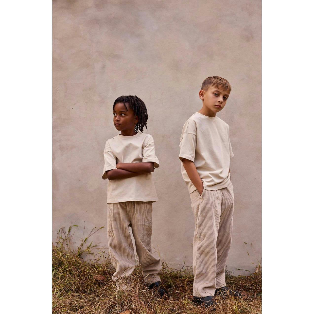 Organic Cotton Corduroy Straight Leg Cargo