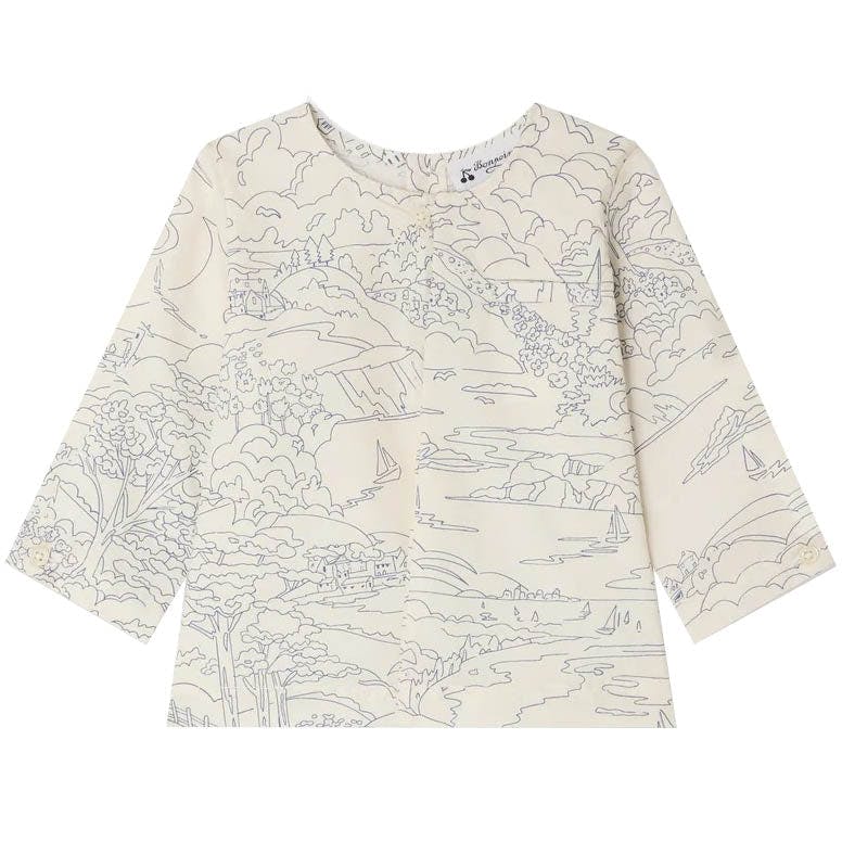 BONPOINT Gauguin Tunic - Blanc Lait