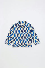 TILES SHIRT BLUE