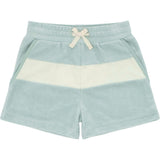 boys sage colorblock french terry short