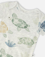 Evolutive Organic Cotton Jersey Onesie