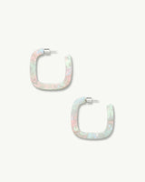 Midi Square Hoops