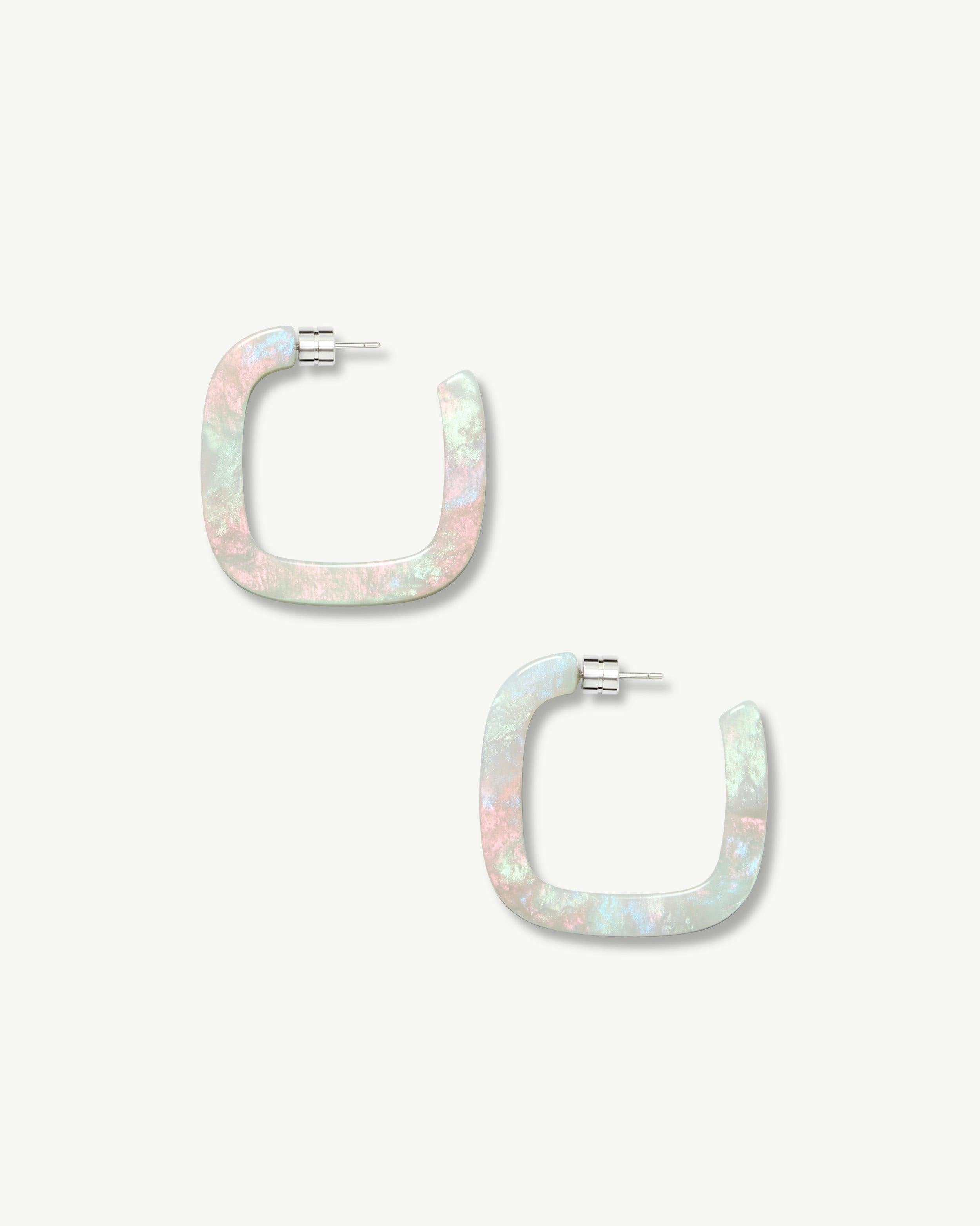 Midi Square Hoops