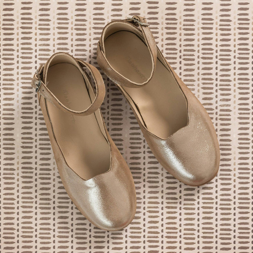 Ondina Ballet Flat | Blush Leather
