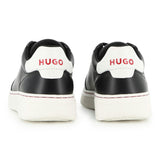 Black Leather Sneakers