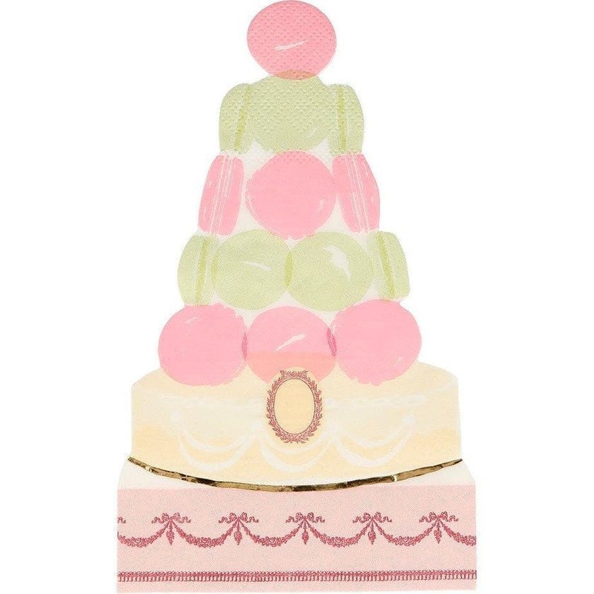 Meri Meri x Ladurée Paris Macaron Pyramid Napkins