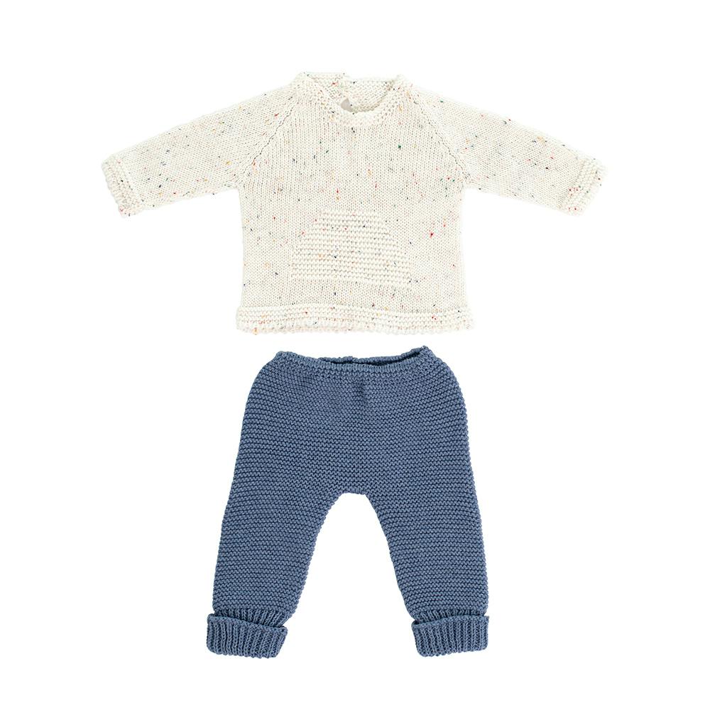 Knitted Doll Outfit 15 3/4'' – Sweater & Trousers