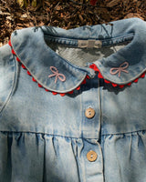 Clementine Dress in Denim Darling