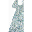 Nicky Hilton x La Coqueta Blue Bow Floral London Women Long Dress