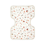 Cotton Muslin Burp Cloth - Mushrooms