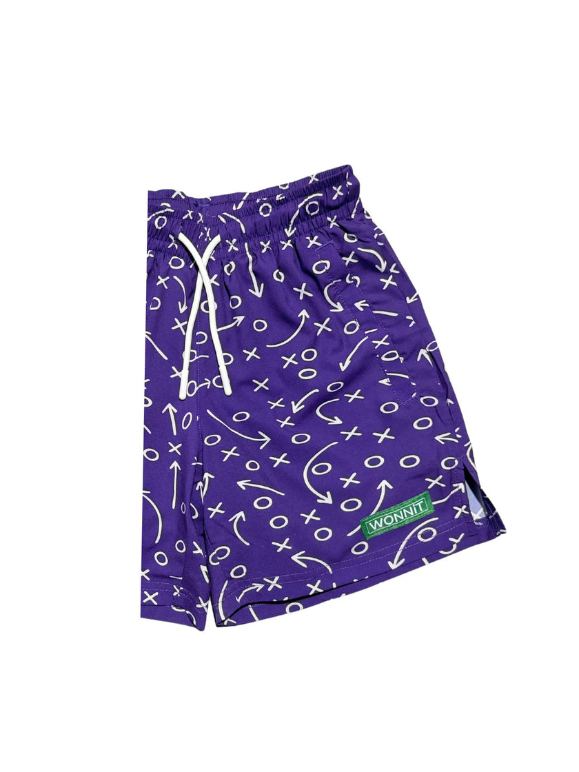Gettin' Route-y: Purple Boys Shorts