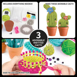 Knit a Cactus Kids Craft Set