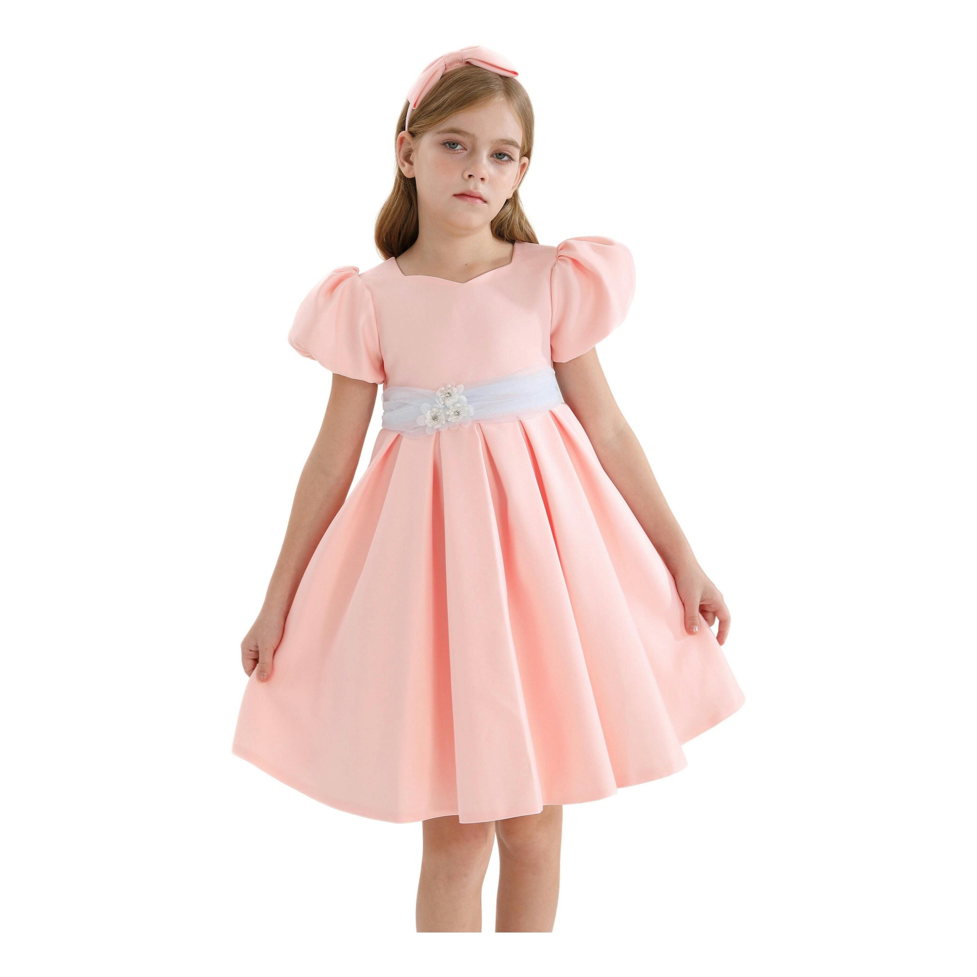 Pink Easton Teacup Belt Dress