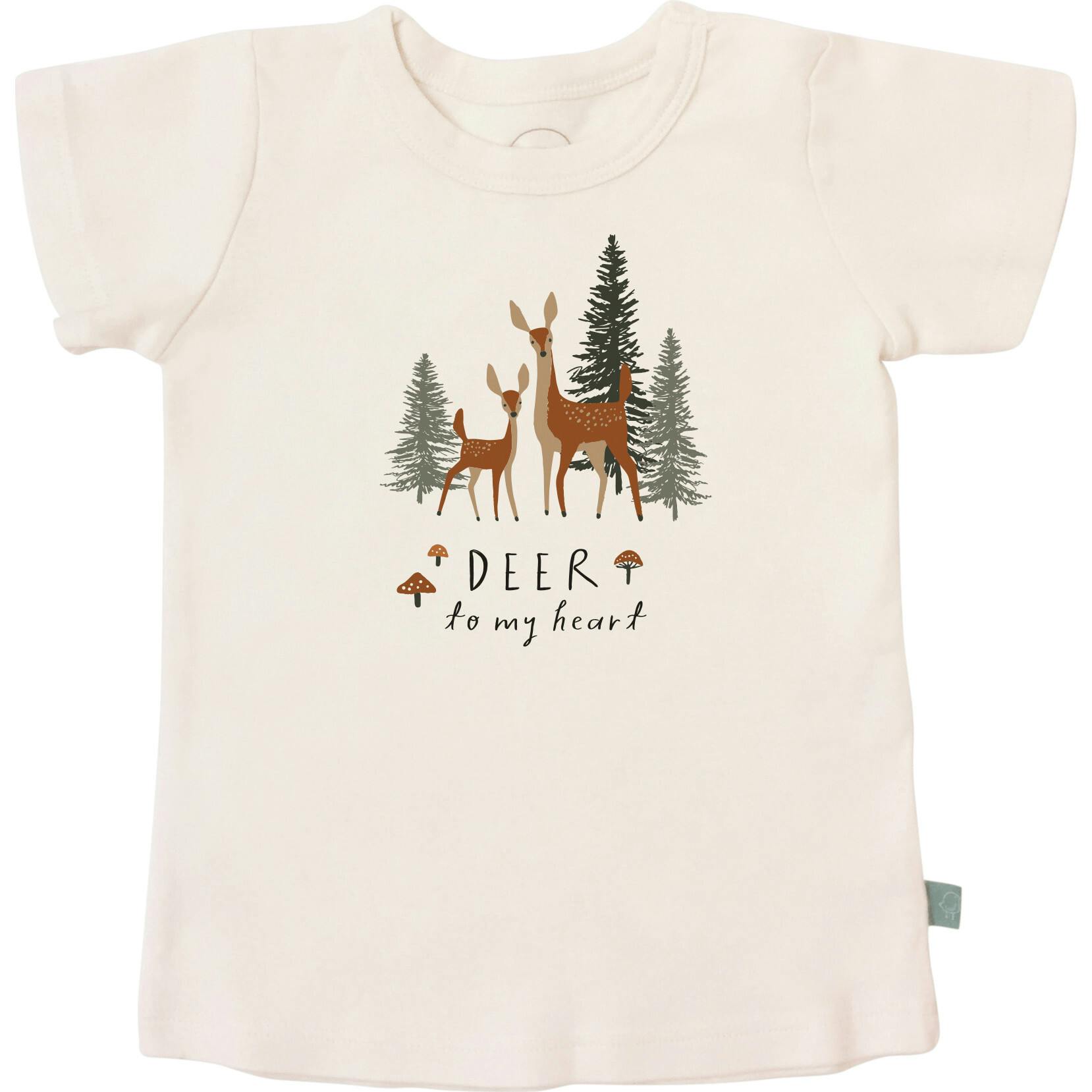 graphic tee | deer to my heart