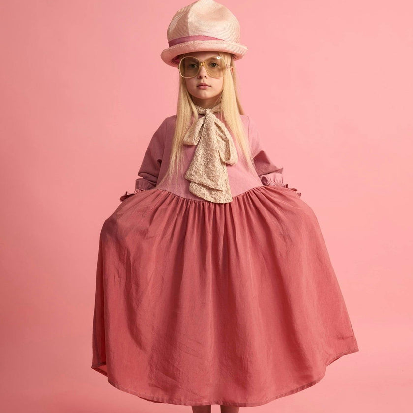 Forest Dress Dusty Pink