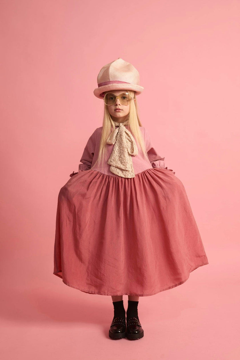 Forest Dress Dusty Pink