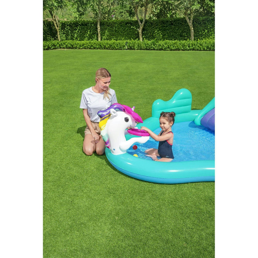 H2OGO! Magical Carriage Inflatable Play Pool Center