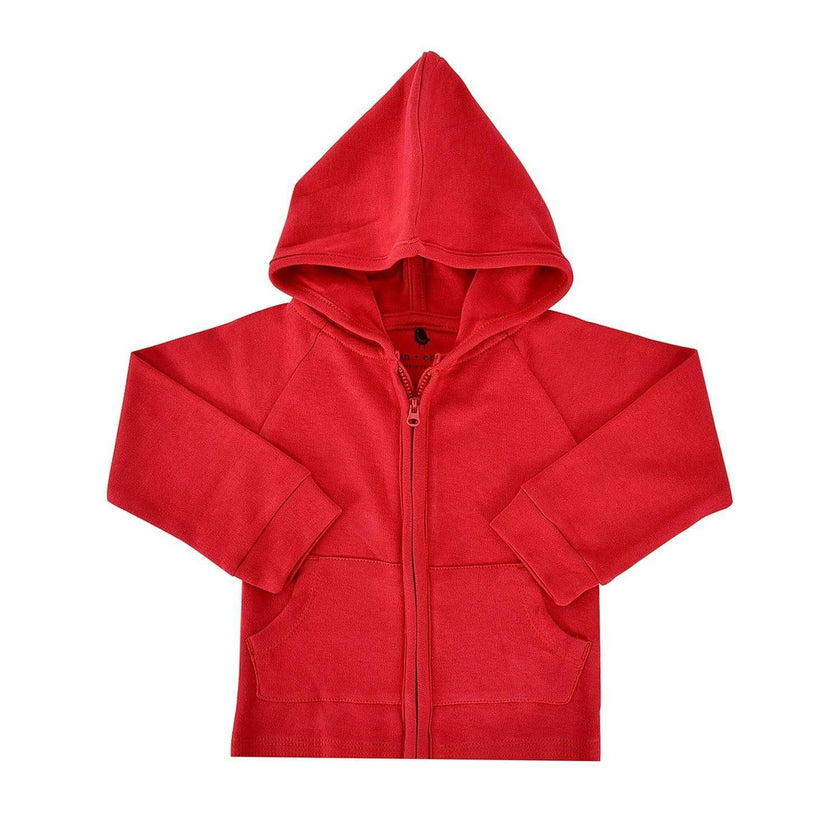 hoodie | scarlet red