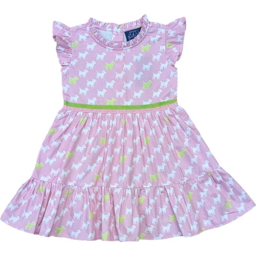 Puppies Ruffle Dress