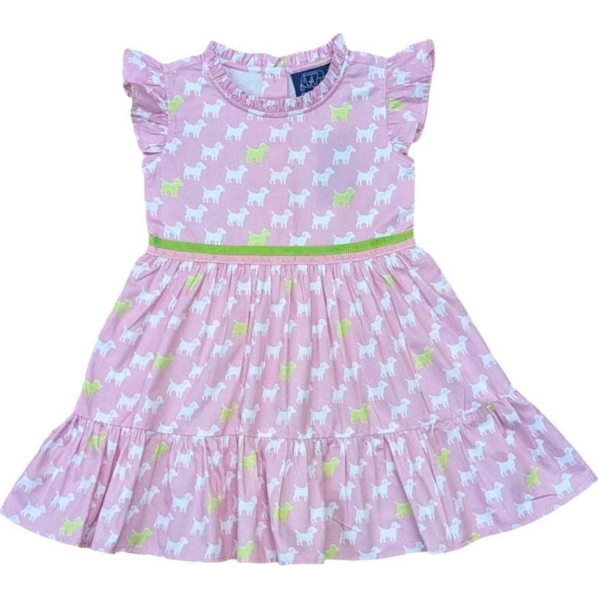 Puppies Ruffle Dress