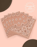Wild Wild West Napkins - 25 printed napkins