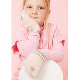 Cotton Candy Jeweled Gloves