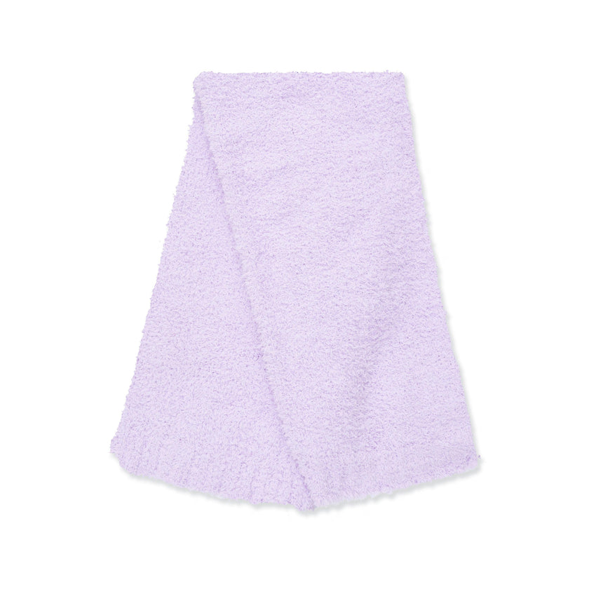 Chenille - Lavender Stroller Blanket