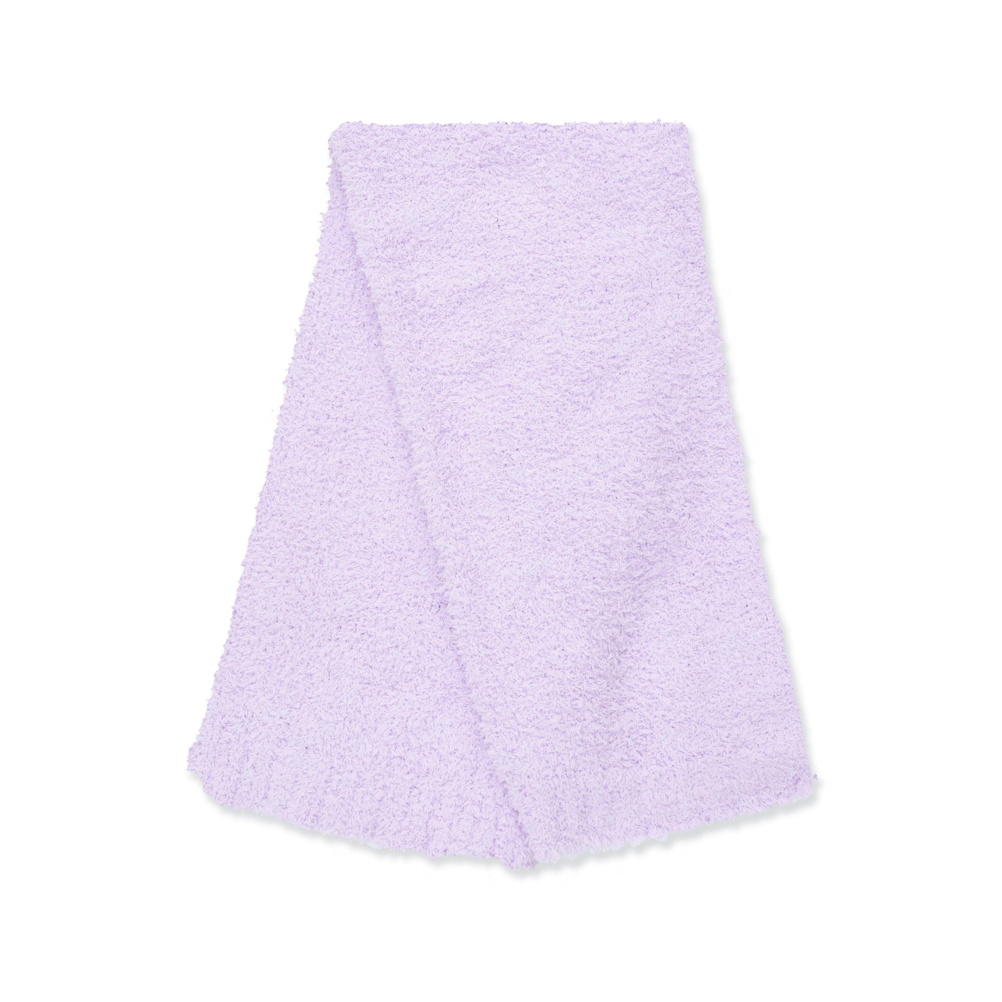 Chenille - Lavender Stroller Blanket
