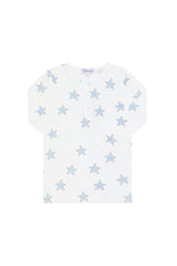 Blue Stars Print Pajama