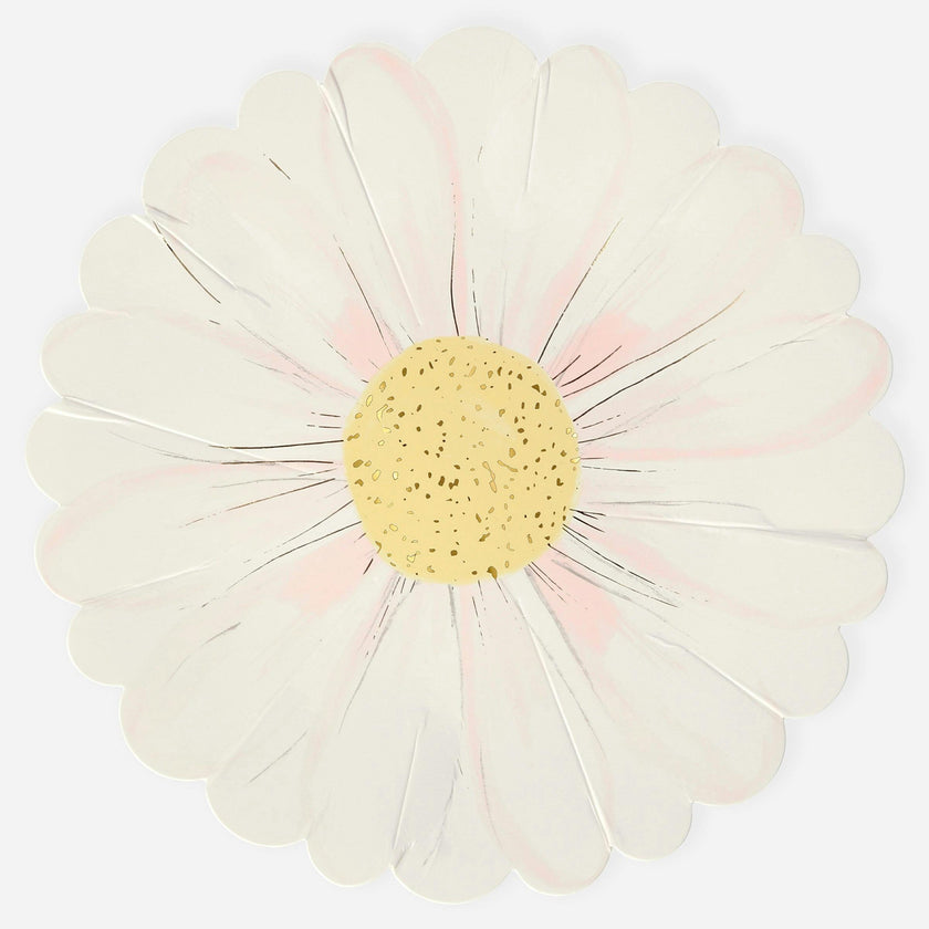 Set of 8 Wild Daisy Plates