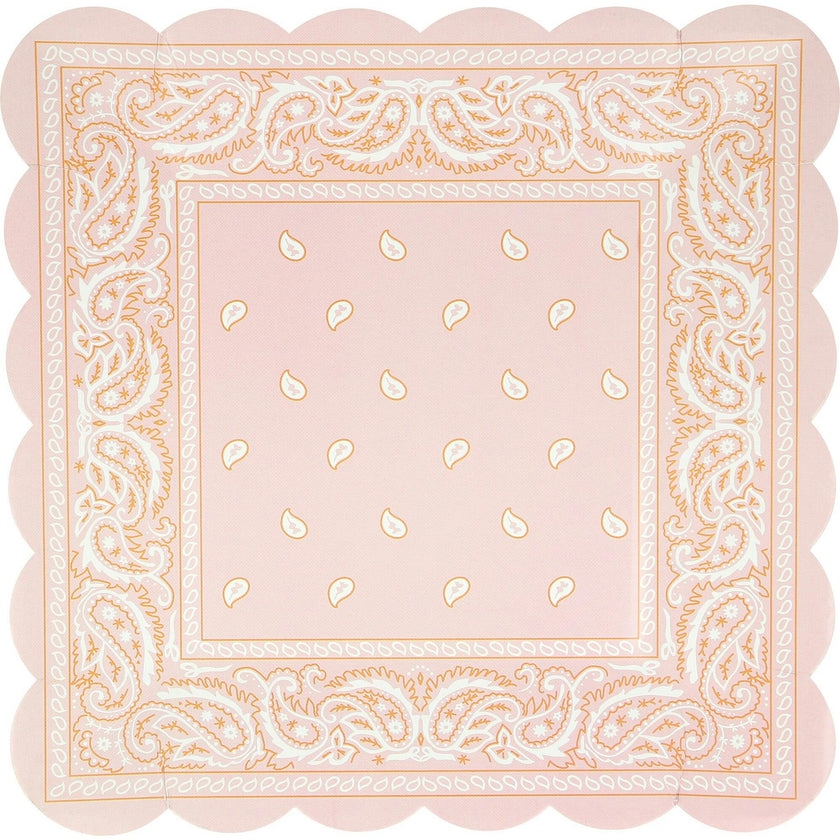 Western Bandana Square Plates