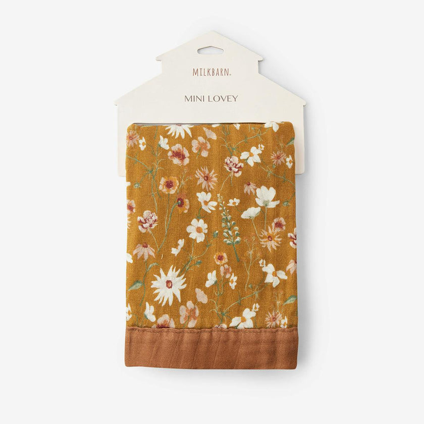 Wildflower Bamboo Mini Lovey