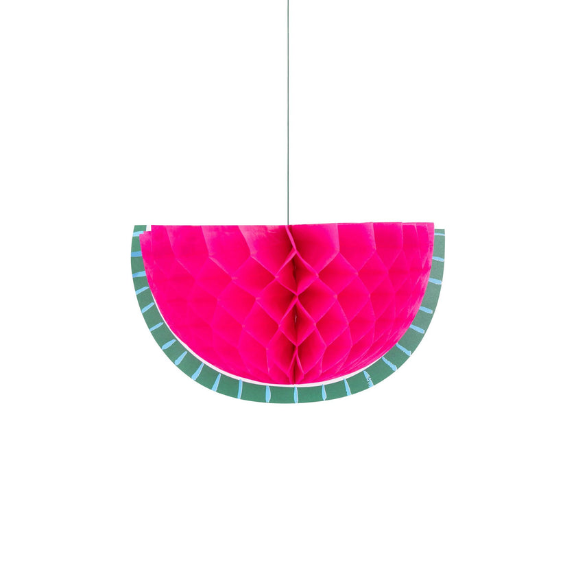Tropical Fruit Honeycomb Decorations