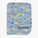 Pirate Cove Bamboo Sherpa Blanket