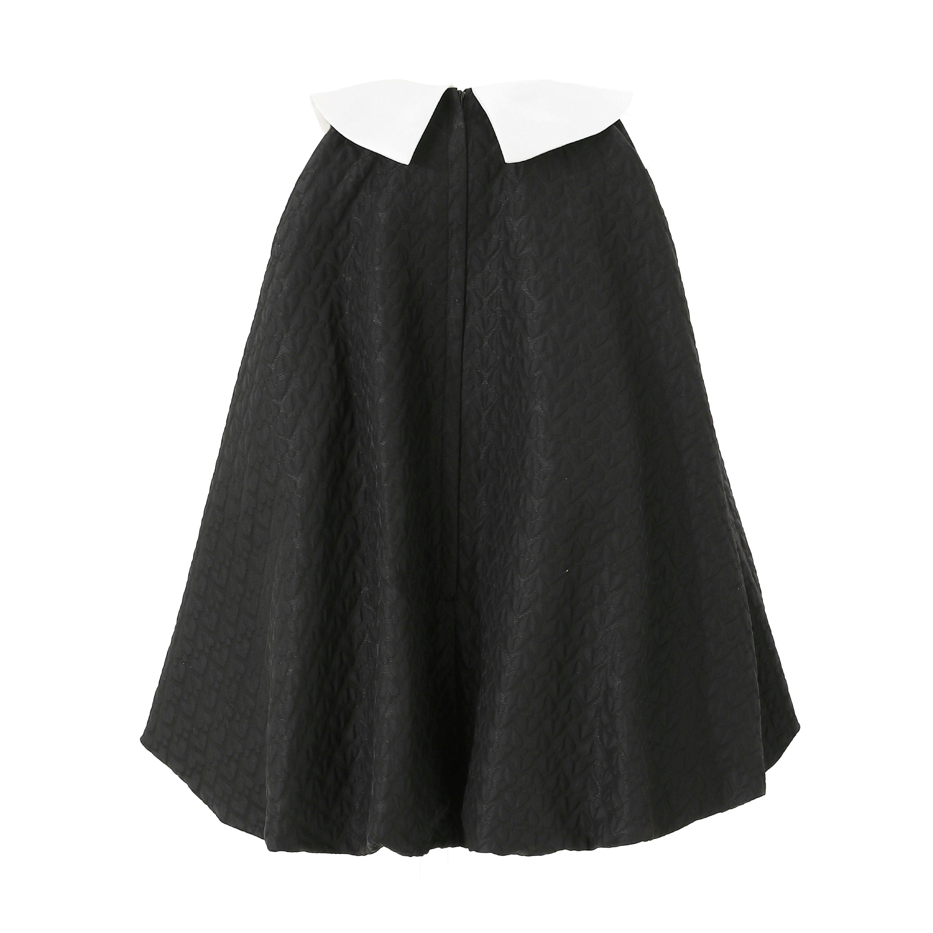 Black Stonelea Bow-Embellishment Dress