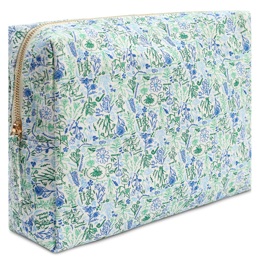 Birth Flowers Large Travel Pouch