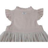 Fleurance Flutter Sleeve Buttoned Front Dress