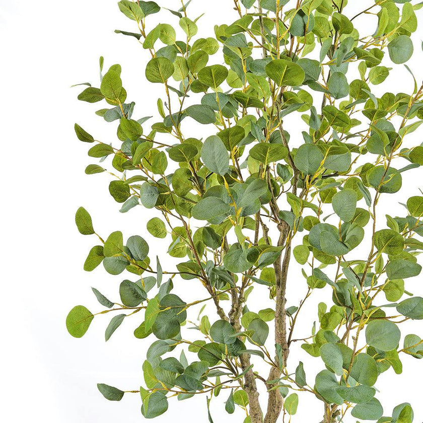 7' Artificial Eucalyptus Tree
