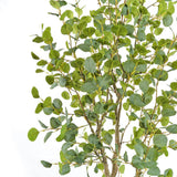 7' Artificial Eucalyptus Tree